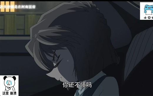 小哀只会在柯南面前失控，而柯南也会因为小哀不顾生命危险。。。“你说柯哀怎么可能仅仅是友情而已”