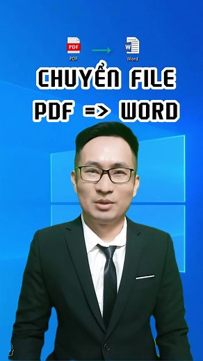Cách chuyển PDF sang Word #pdf #word #pdftoword #hanopenai #viral #fyp
