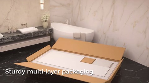 KeonJinn 24 in. W x 32 in. H Rectangular Frameless LED Lighted Bathroom Vanity Mirror with Light with Backlit and Anti-Fog HD-ZBG2-6181F