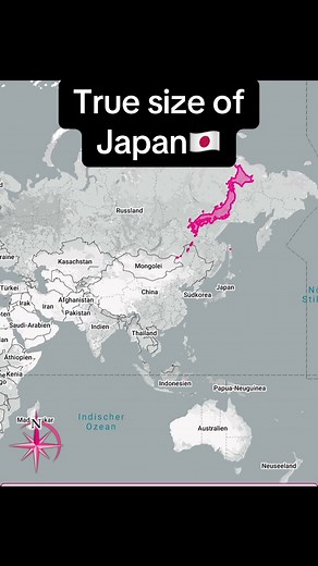 Discover the True Size of Japan Explained