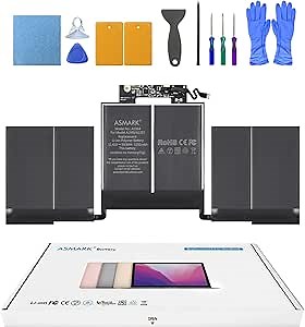ASMARK A1964 Battery Replacement for MacBook Pro 13-inch A1989 (2018-2019) A2251 (2020) High-Performance Battery