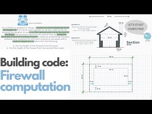 Building Code: Find the correct length of a FIREWALL