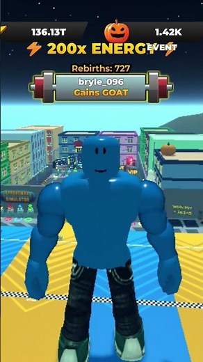 800th rebirth in strongman simulator