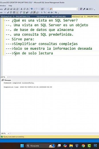 What is a view? | SQL Server Course #sql #sqlserver #windows