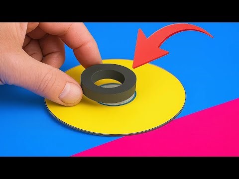 Just a Magnet and an Old CD – You Won’t BELIEVE What It Can Do!