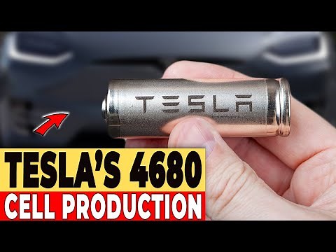 Tesla Reveals Giga Berlin's 4680 Battery Cell Production Process