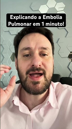 O que é a Embolia Pulmonar Maciça, ou tromboembolismo pulmonar. Caso Luana Andrade #medicina