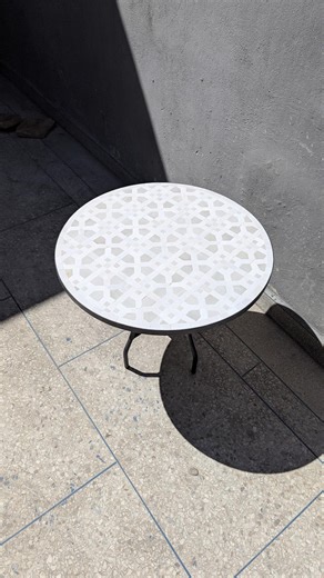 Moroccan Mosaic Coffee Table – Handcrafted Tile Table, Zellige Patio Furniture - Etsy