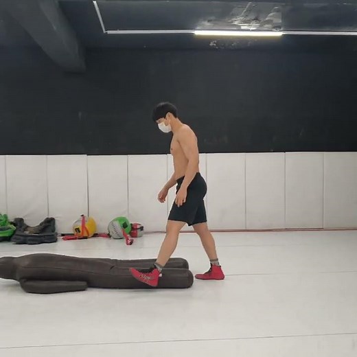 저먼 수플렉스...입니다. 뇌진탕을 곁들인... #SHORTS