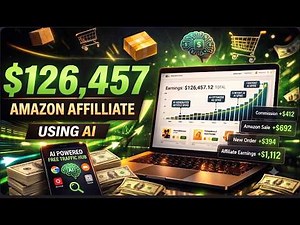 I Made $126,457 With Amazon Affiliate Program Using AI (FREE TRRAFIC)