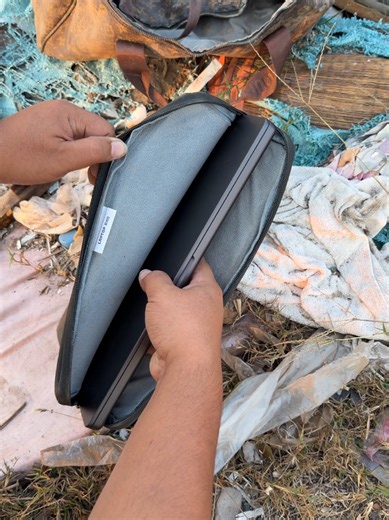 Great!! I found abandoned MacBook pro in the landfill #mac #macbook #fyp #viral #apple