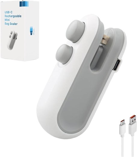 Featuring Heat Seal and Cutter Functions, Plus Built-in Magnet