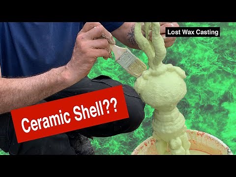 Yes, you to can do Ceramic Shell investment for your lost wax castings.