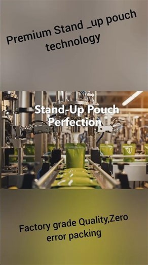 Stand Up Pouch Machine, Automatic Pouch Filling & Sealing machine #factory #manufacturing#shortvideo