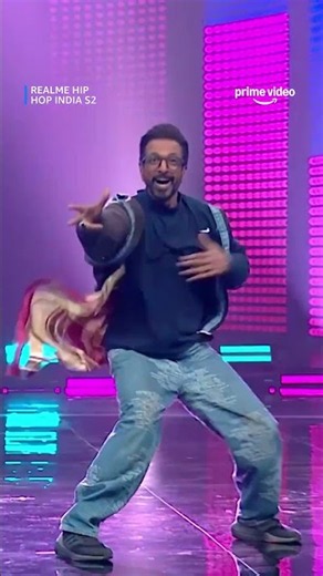 Wait for the drop: Javed Jaffrey dance performance 🤯 | Realme Hip Hop India Season 2 | Prime Video