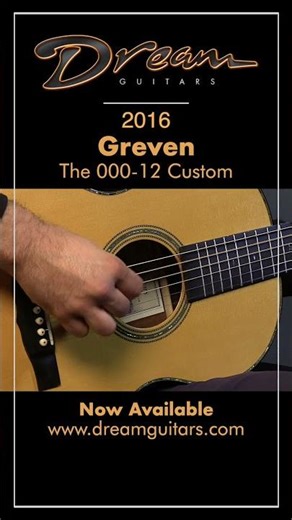 Dream Guitars - 2016 Greven The 000-12 Custom, Brazilian Rosewood/Engelmann Spruce #guitardemo