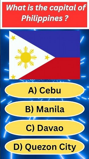 🇵🇭What is the Capital of the Philippines? 🇵🇭