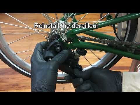 How to add another gear to your 2 speed Brompton (derailleur 3 speed conversion)