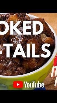 How to make the best SMOKED Oxtails ⏰ One Minute Recipe