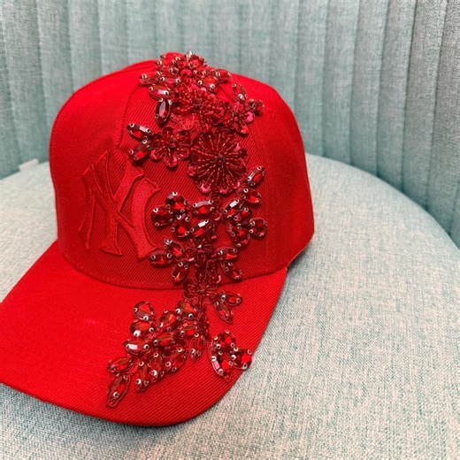 Customized Bling Hats – MLB, NFL, NBA Etc - Etsy