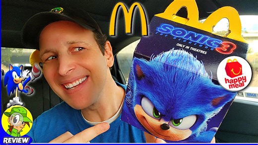 McDonald's® Sonic The Hedgehog™ 3 Happy Meal® Review 🍔🦔📦 ⎮ Peep THIS Out! 🕵️‍♂️
