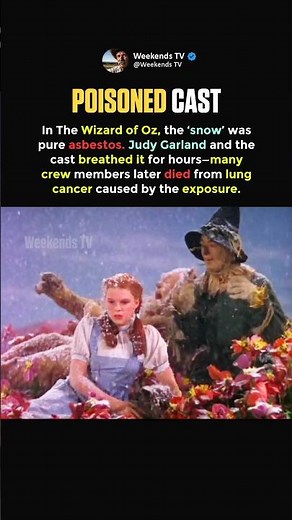 The Dangerous “Snow” in The Wizard of Oz #shorts