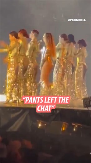 Beyoncé experienced an embarrassing wardrobe malfunction when her golden pants fell down mid-concert, but she continued the show with professionalism and elegance. | Celebrities