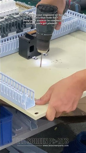 Electric Drill Installation LED Distribution Box