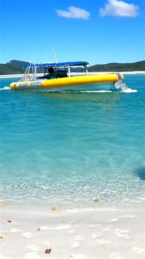 Blink and We’re Gone! Speedboat Beach Pickup #fun #boat #travel #funfilled