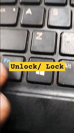 Dell latitude 5289 Series Laptop Function Key's Lock/ Unlock ShortCut Key's#macnitesh#keyboardtricks