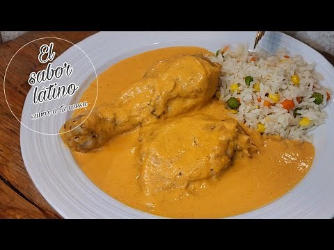 🔴Chicken in Chipotle Cream Sauce! 💥Easy Recipe - The Latin Flavor