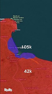 WW2 D-Day mapped #ww2 #mapping #history #dday #war #europe #normandie #invasion #fyp #fypシ゚viral