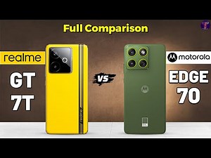 Realme GT 7T vs Motorola Edge 70 : Full Comparison 🤔❓
