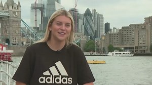 Alessia Russo on her backheel goal against Sweden