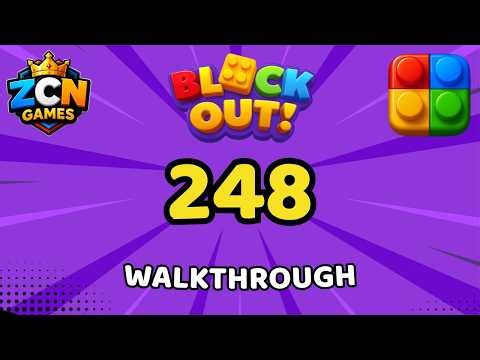 Block Out Level 248 Walkthrough | Full Solution