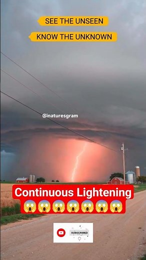 You Have Never Seen Lightening Like This | Rare Video Part 51 | #shorts #trending