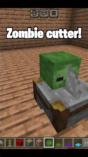 “Minecraft Zombie Cutter 😱🧟 | Crazy Armor Stand Hack!