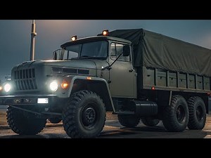 🇷🇺 Ural-4320 — The Soviet Beast That Never Dies! Military Truck Built for Any Terrain! 🚛🔥