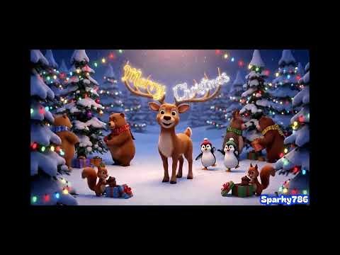 Enjoy a joyful marry Christmas cartoon animation#christmas#cartoonvideo #kidsvideo