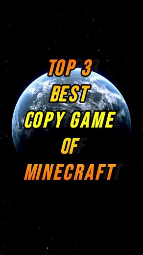 Top 3 Best Game Like Minecraft ll #minecraft #gaming #viralshorts