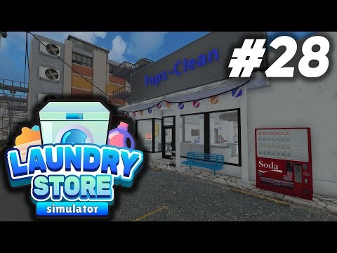 Coin Laundry Expansion - Laundry Store Simulator #28 [PC]
