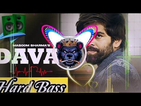 Davai Maasoom sharma 💥 Hard Bass Vibration Mix Dj Remix | #masoomsharma Dj Kuldeep Mahendergarh