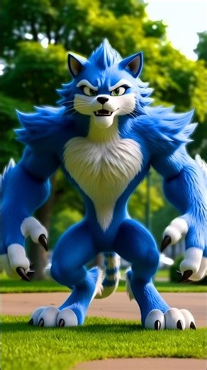 Sonic Giant Cheetah Transformation || Sonic Team Transformation Challenge #shorts