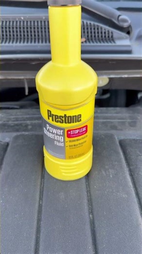 Power steering fluid low