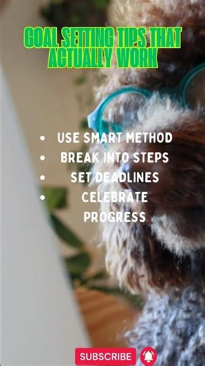 Goal Setting thats Actually Work #motivation