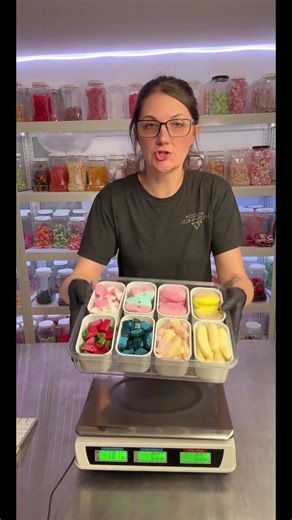 Look at these super cute candy boxes we made tonight!! #candy #tiktok