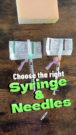 Choosing the Right Needle and Syringe for IM Injections