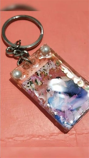 resin art # resin keychain # key chain # colourful queen world #