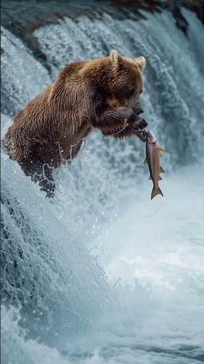 Brown Bear vs. Grizzly: What’s the Real Difference? 🐻🐟 #worldofthewild #wildlife #worldwildlifeday