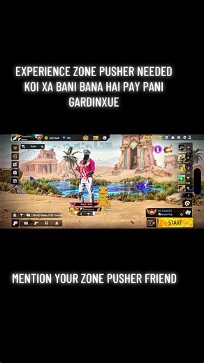KOI EXPERIENCE ZONE PUSHER XA BANI BANA HAI #freefirenepal #nepros #guildmemberneeded #topguildnepal #oldguildofnepal